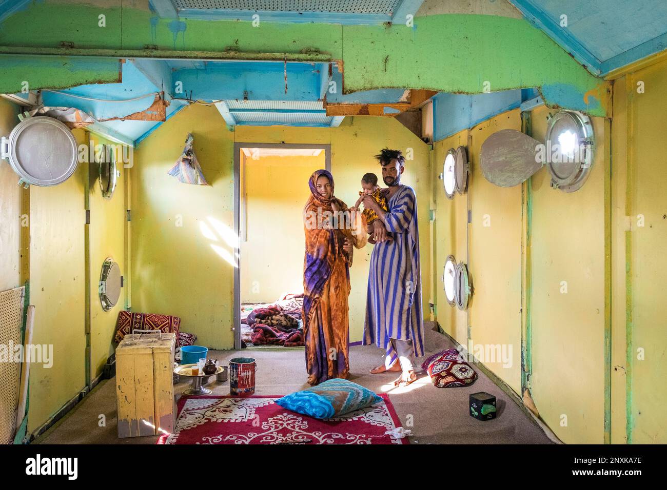 Mauritania, the longest railway in the world, connects Nouadhibou to