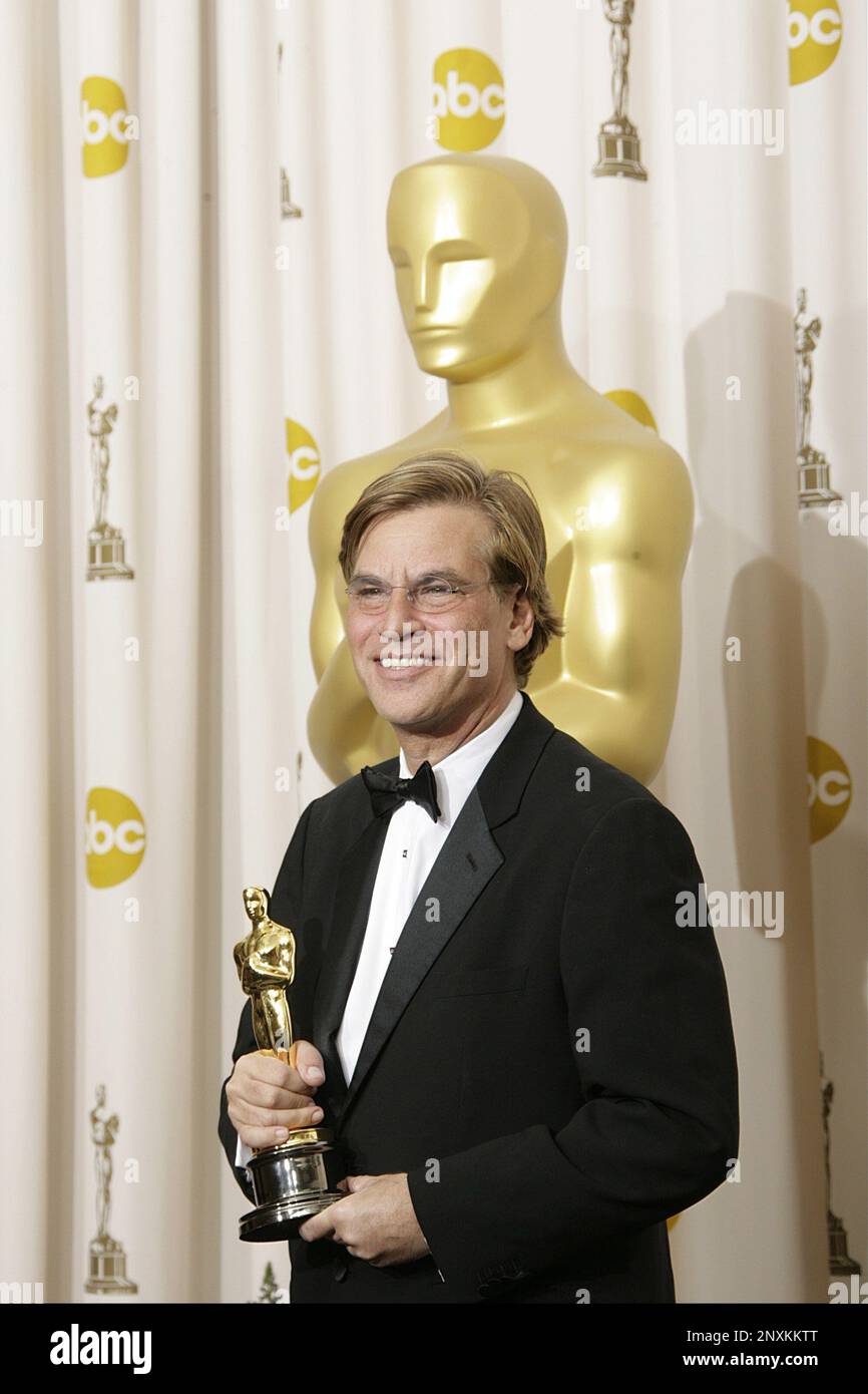 Screenwriter Aaron Sorkin Winner Of The Award For Best Adapted Screenplay For The Social 