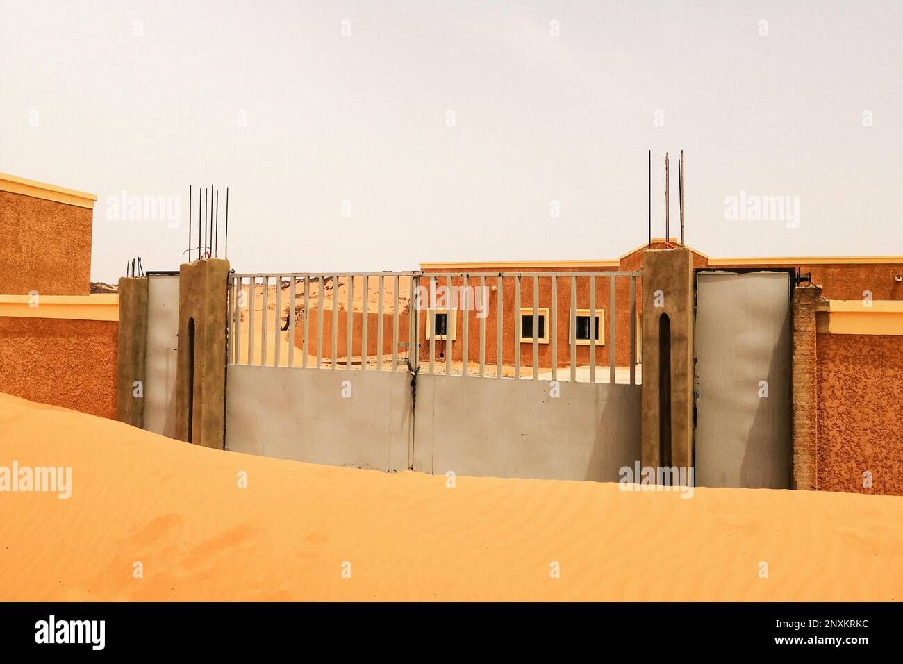 Mauritania, Rachid, abandoned Italian hospital funded by Aldo