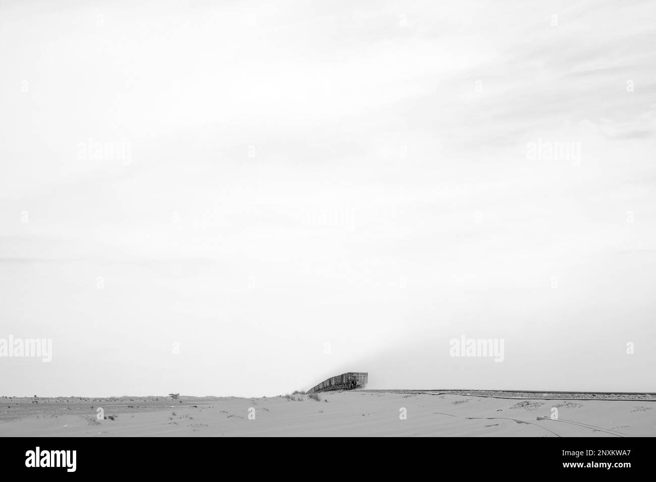 Mauritania, the longest railway in the world, connects Nouadhibou to