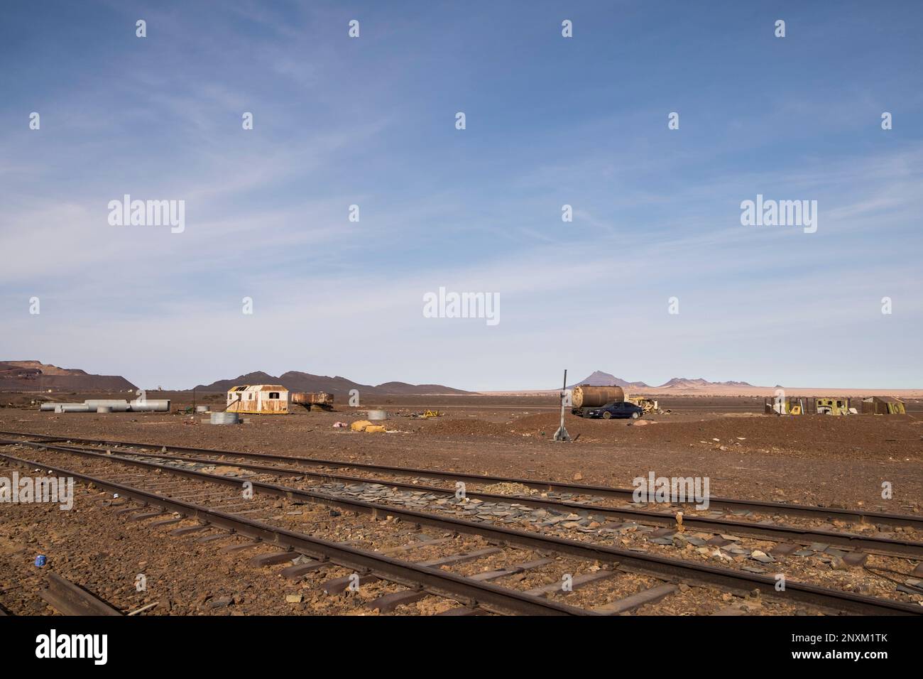Mauritania, the longest railway in the world, connects Nouadhibou to