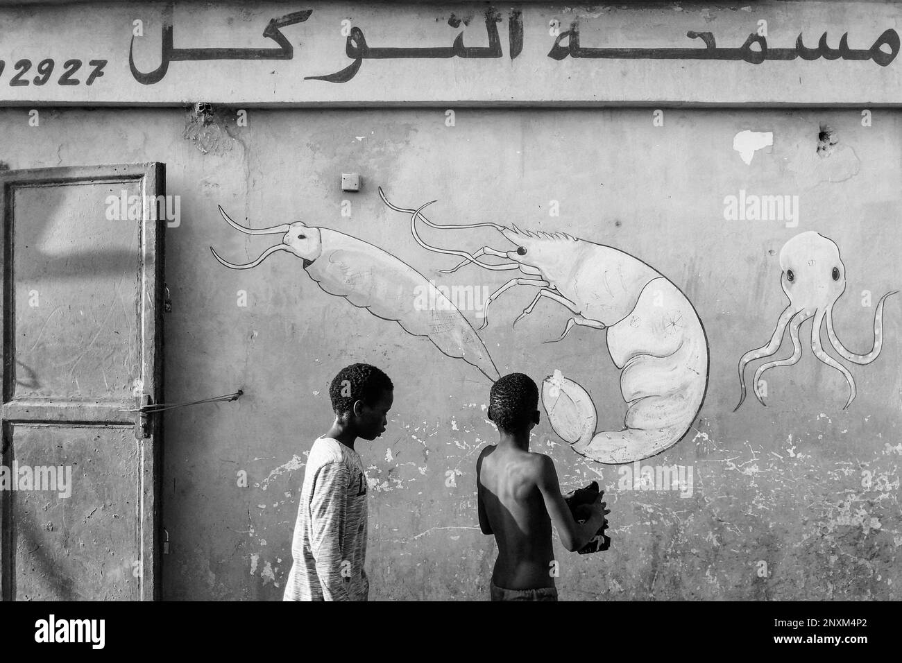Mauritania, Nouakchott, fish market Stock Photo Alamy