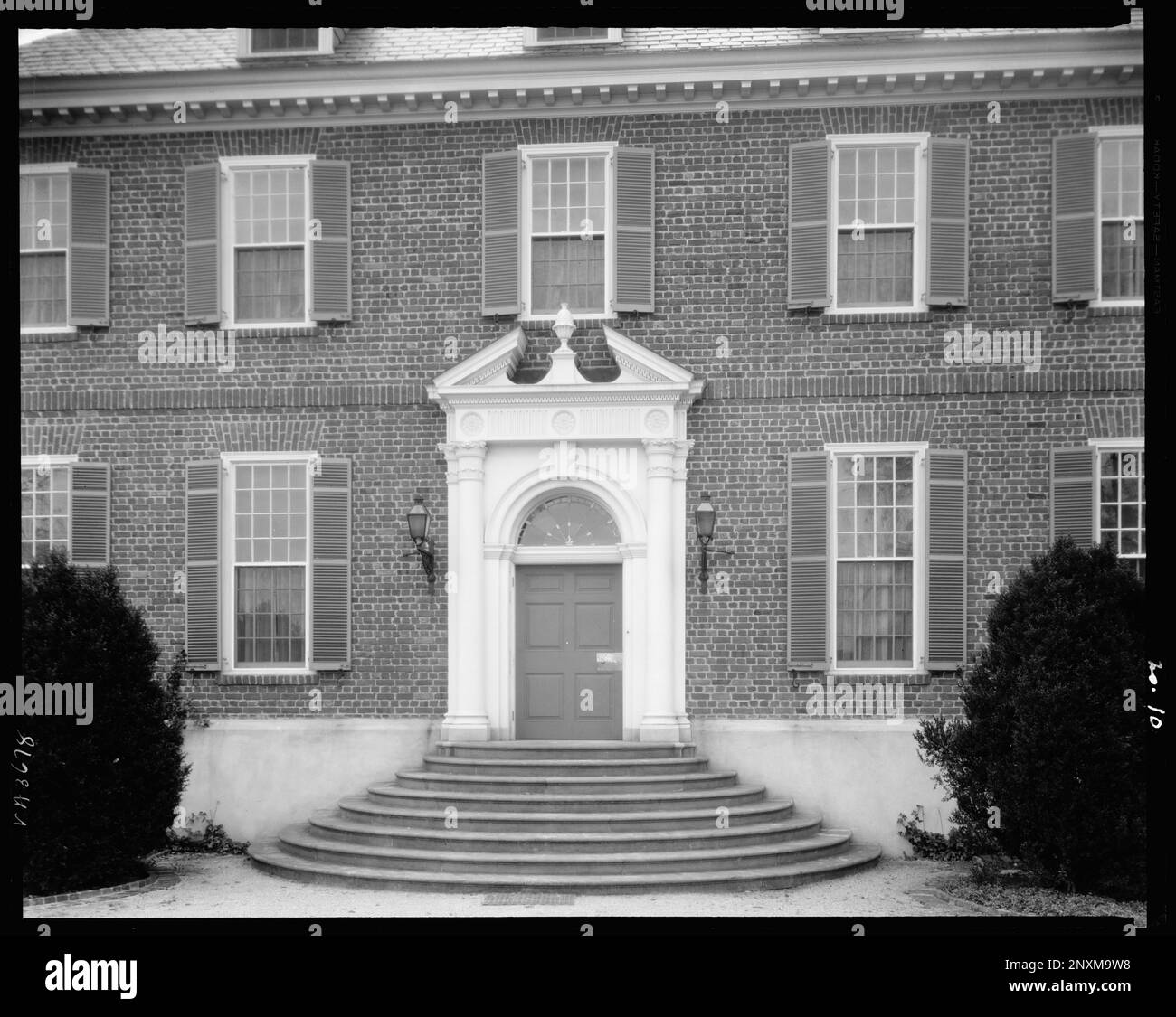 Redesdale, 8603 River Road, Richmond, Henrico County, Virginia. Carnegie Survey of the