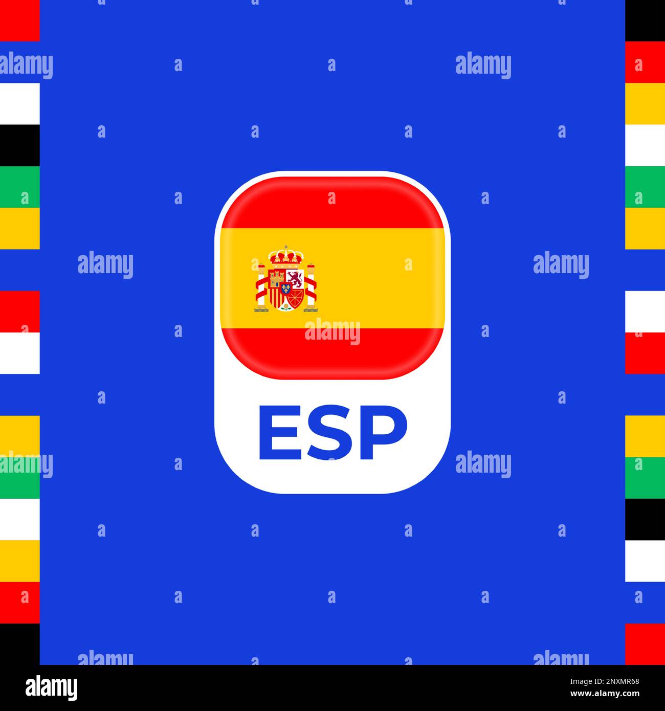 spain flag football 2024 tournament Stock Vector Image & Art Alamy