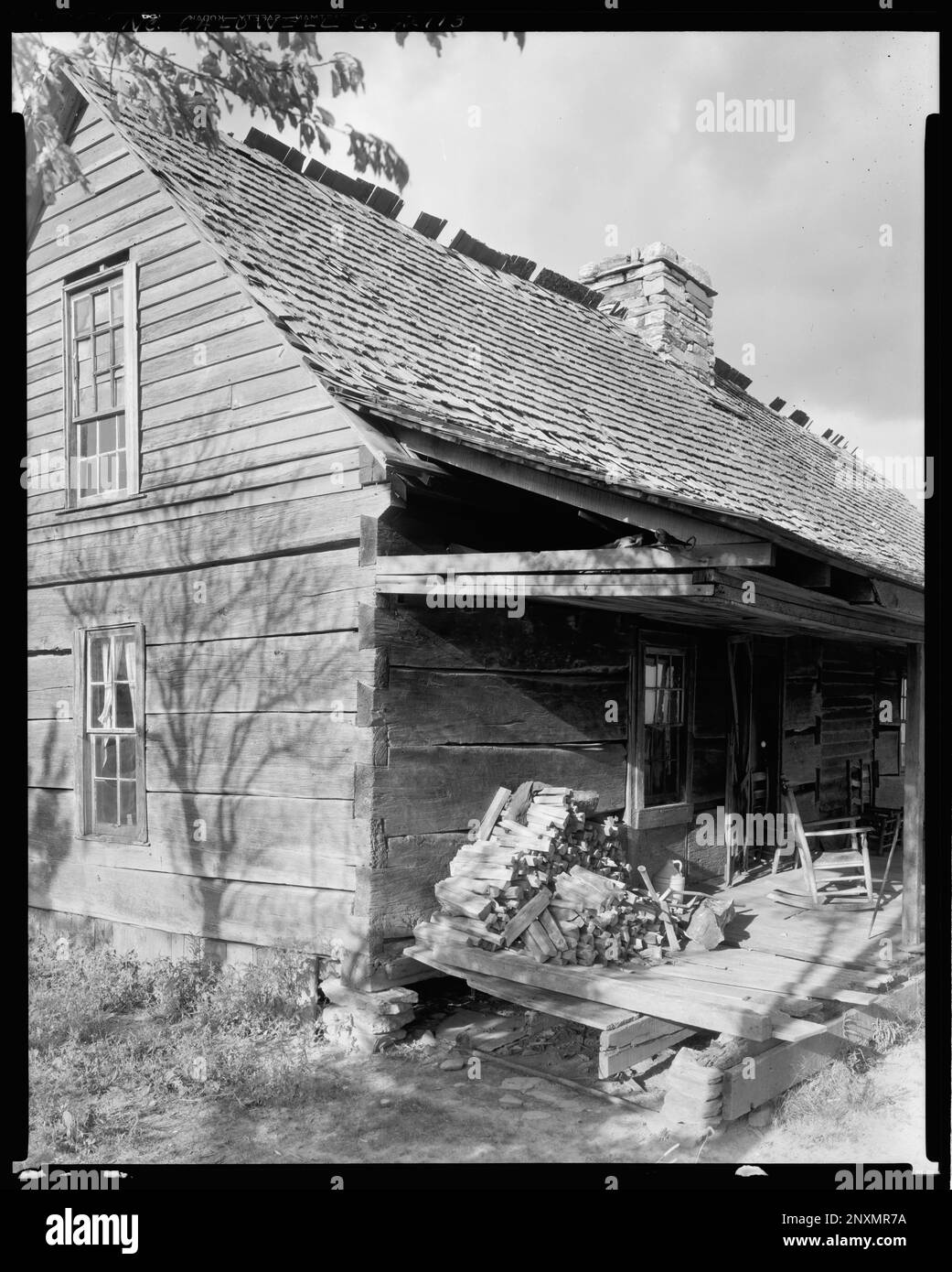 Gregg Log Cabin, Blowing Rock vic., Caldwell County, North Carolina