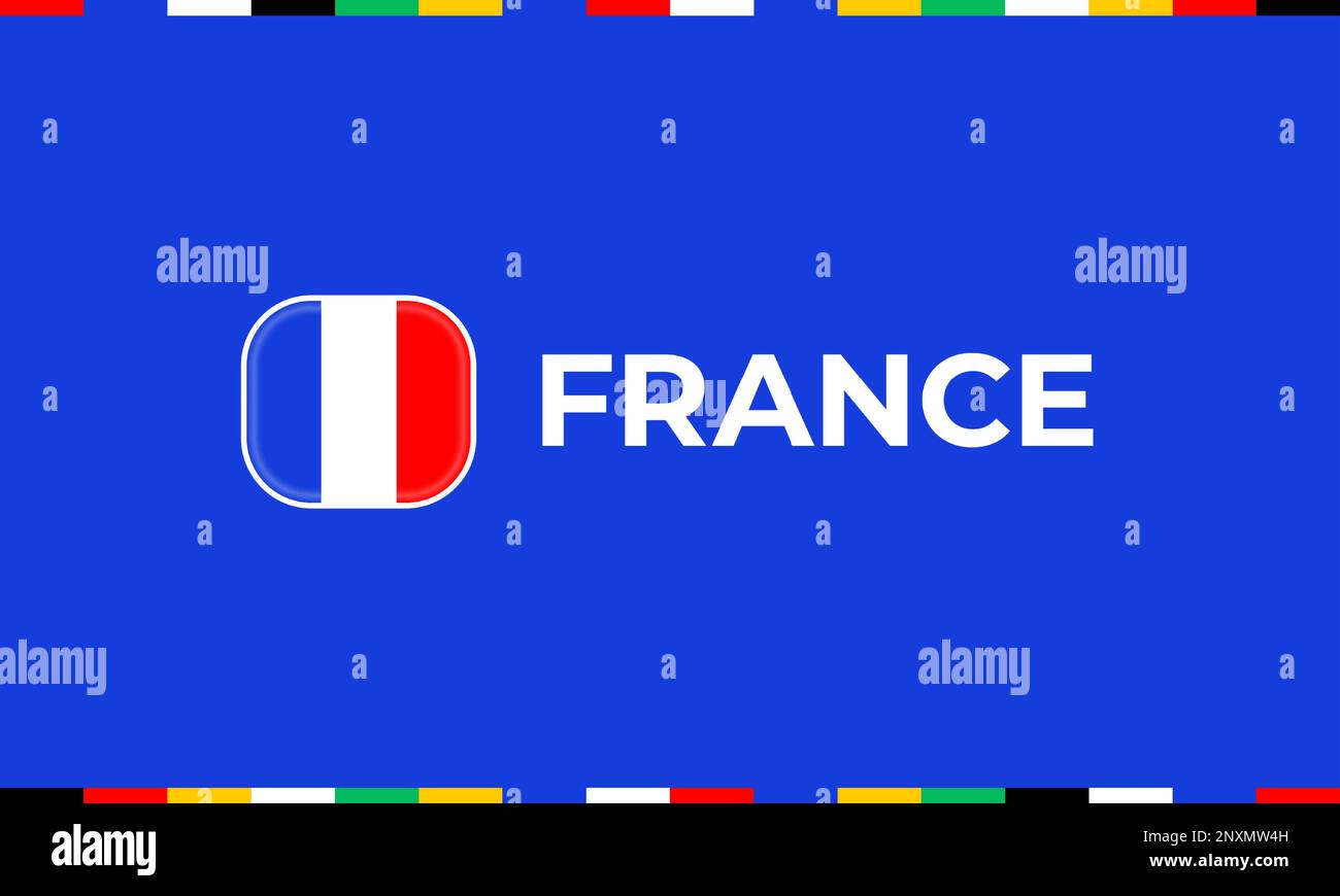 france flag football 2024 tournament Stock Vector Image & Art Alamy