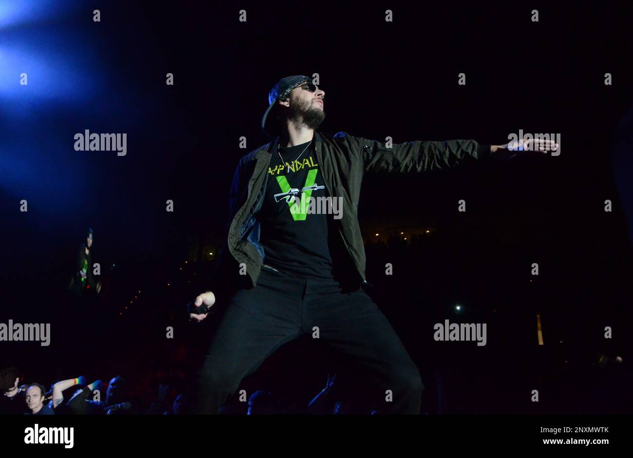 January 24, 2018 Lead singer M. Shadows of the band Avenged Sevenfold