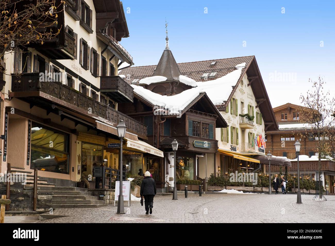 Destination gstaad hi-res stock photography and images - Alamy