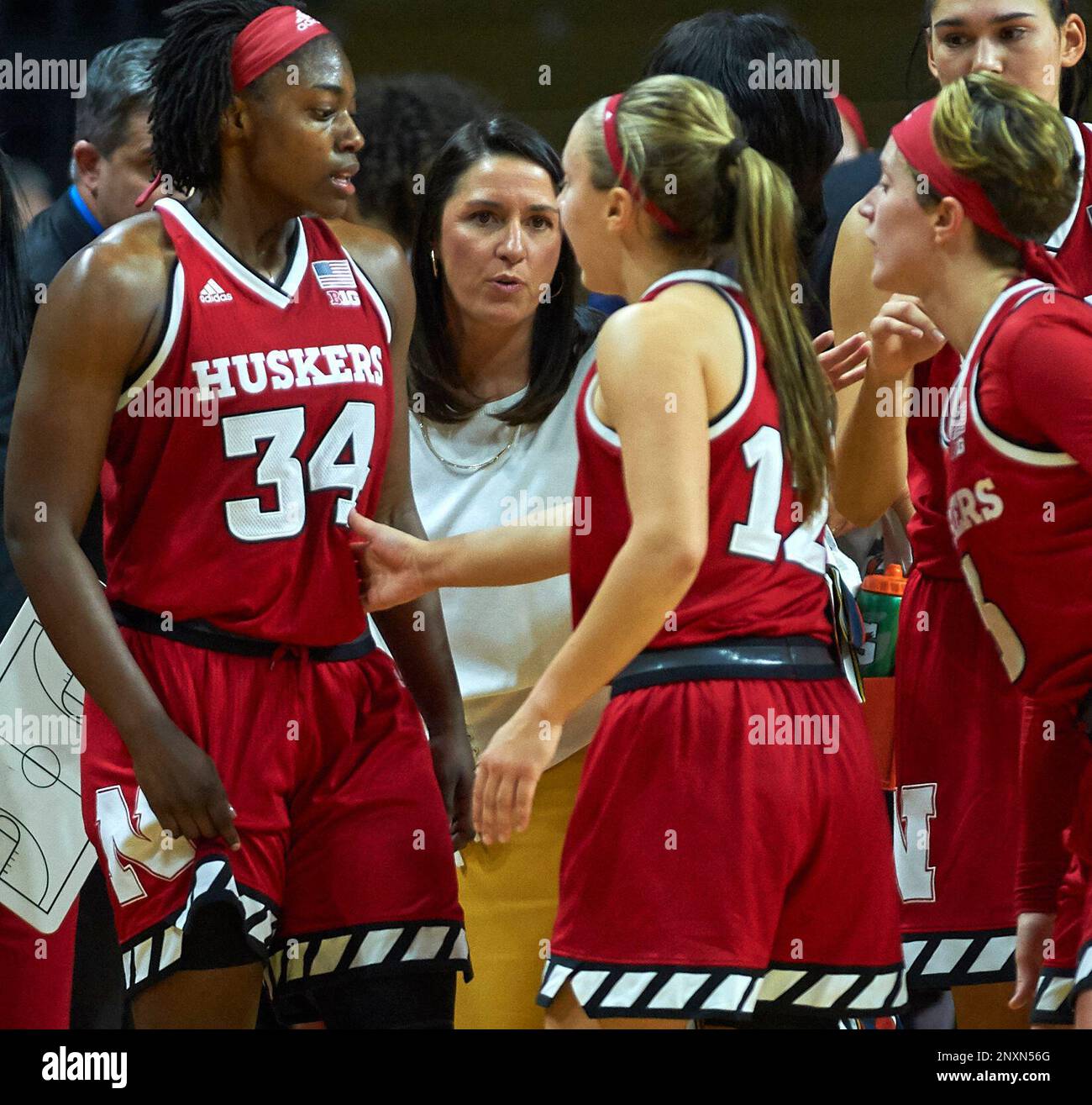 January 23, 2018 Piscataway, New Jersey, U.S. Nebraska Cornhuskers