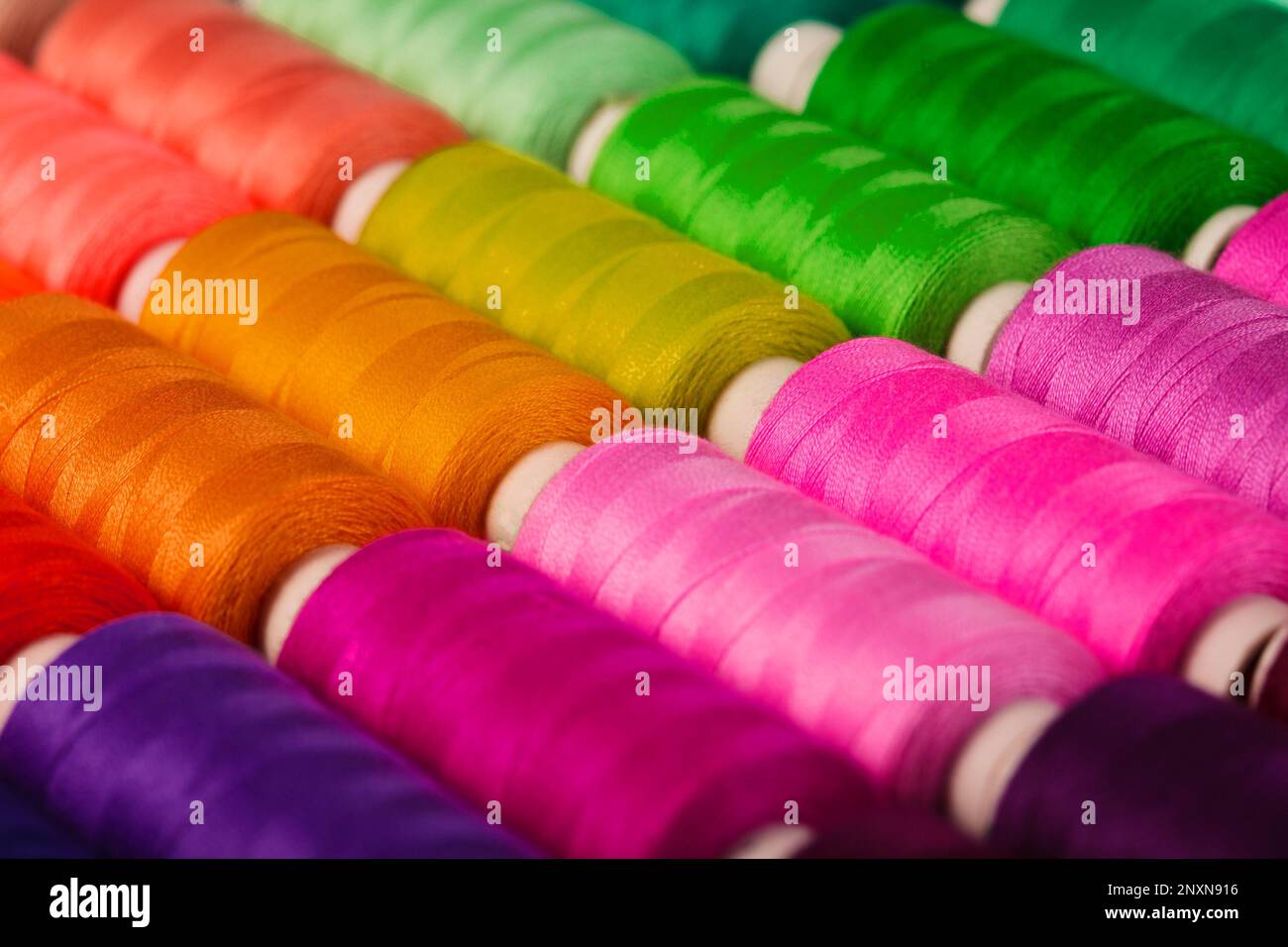 Cotton fibre colours hi-res stock photography and images - Alamy