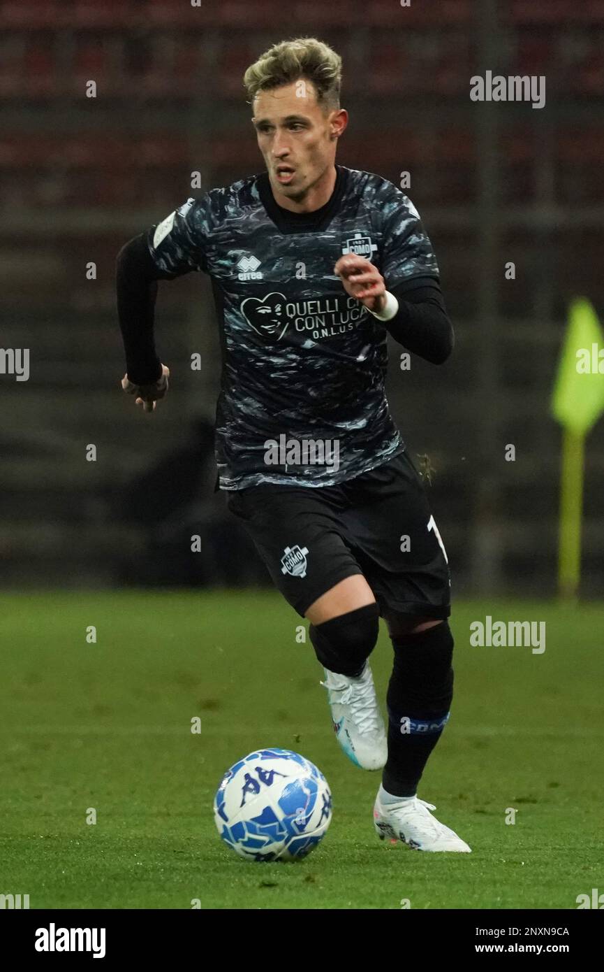 Perugia, Italy. 01st Mar, 2023. blanco alex (n.19 como 1907) during AC Perugia vs Como 1907, Italian soccer Serie B match in Perugia, Italy, March 01 2023 Credit: Independent Photo Agency/Alamy Live News Stock Photo