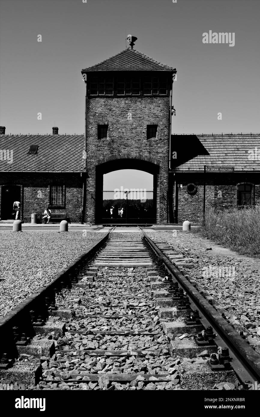 Poland, Birkenau, Concentration camp Stock Photo - Alamy