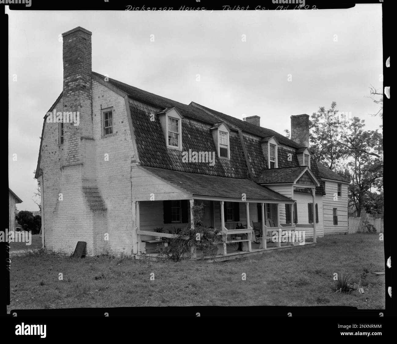 Dickenson House, Trappe vic., Talbot County, Maryland. Carnegie Survey
