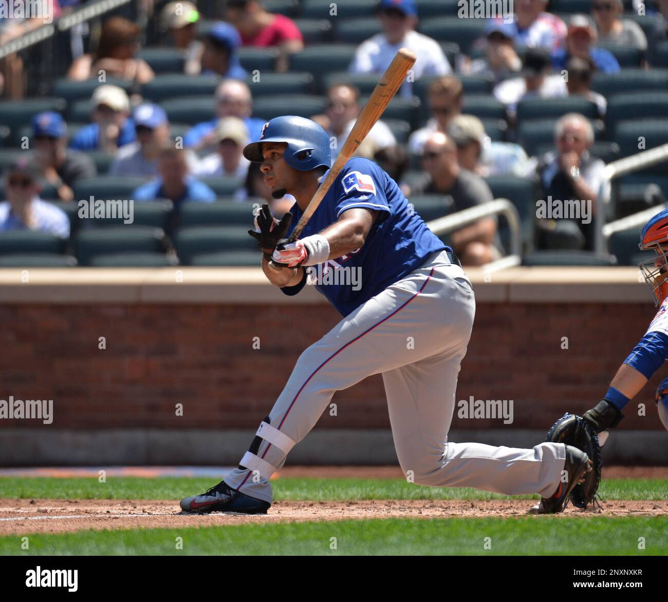 Texas Rangers infielder Elvis Andrus (1) during game against the New ...