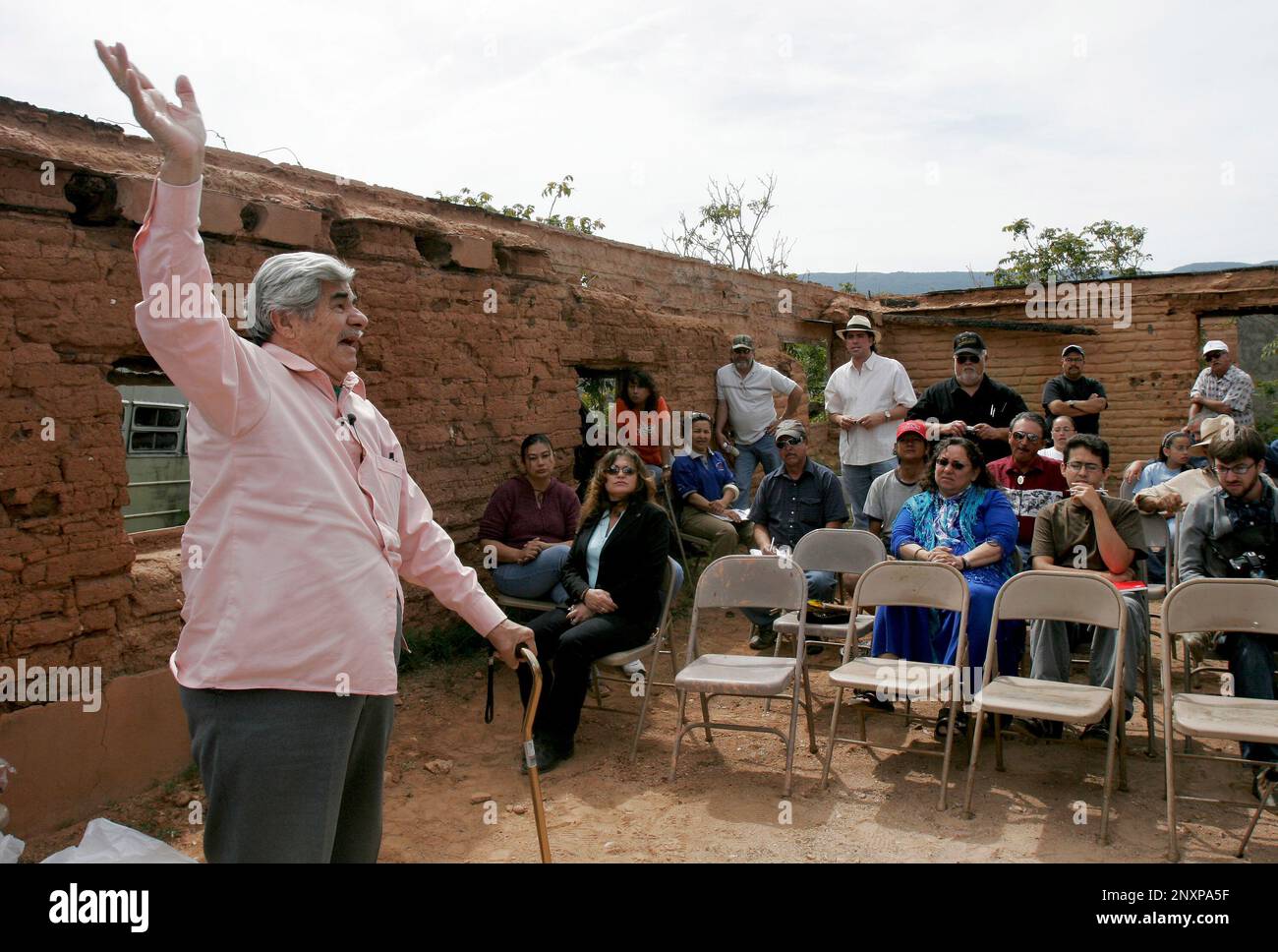 FILE In this Tuesday, June 5, 2007, file photo, Reies Lopez Tijerina