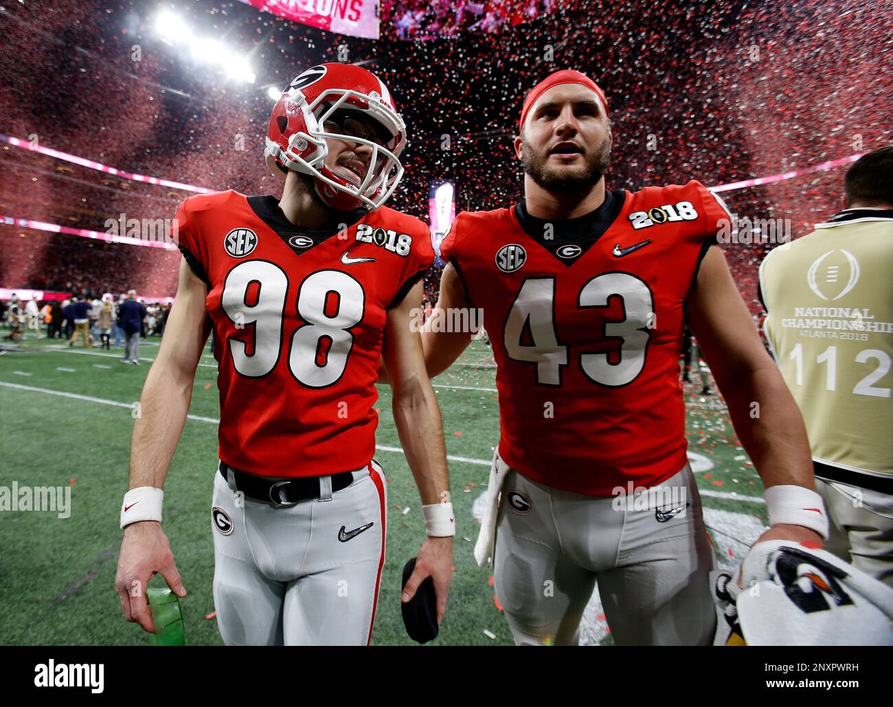ATLANTA, GA JANUARY 08 Bulldogs place kicker Rodrigo