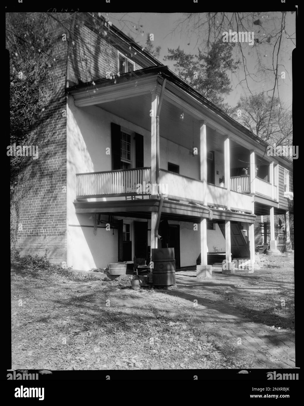 Unidentified house, Buckingham, Buckingham County, Virginia. Carnegie