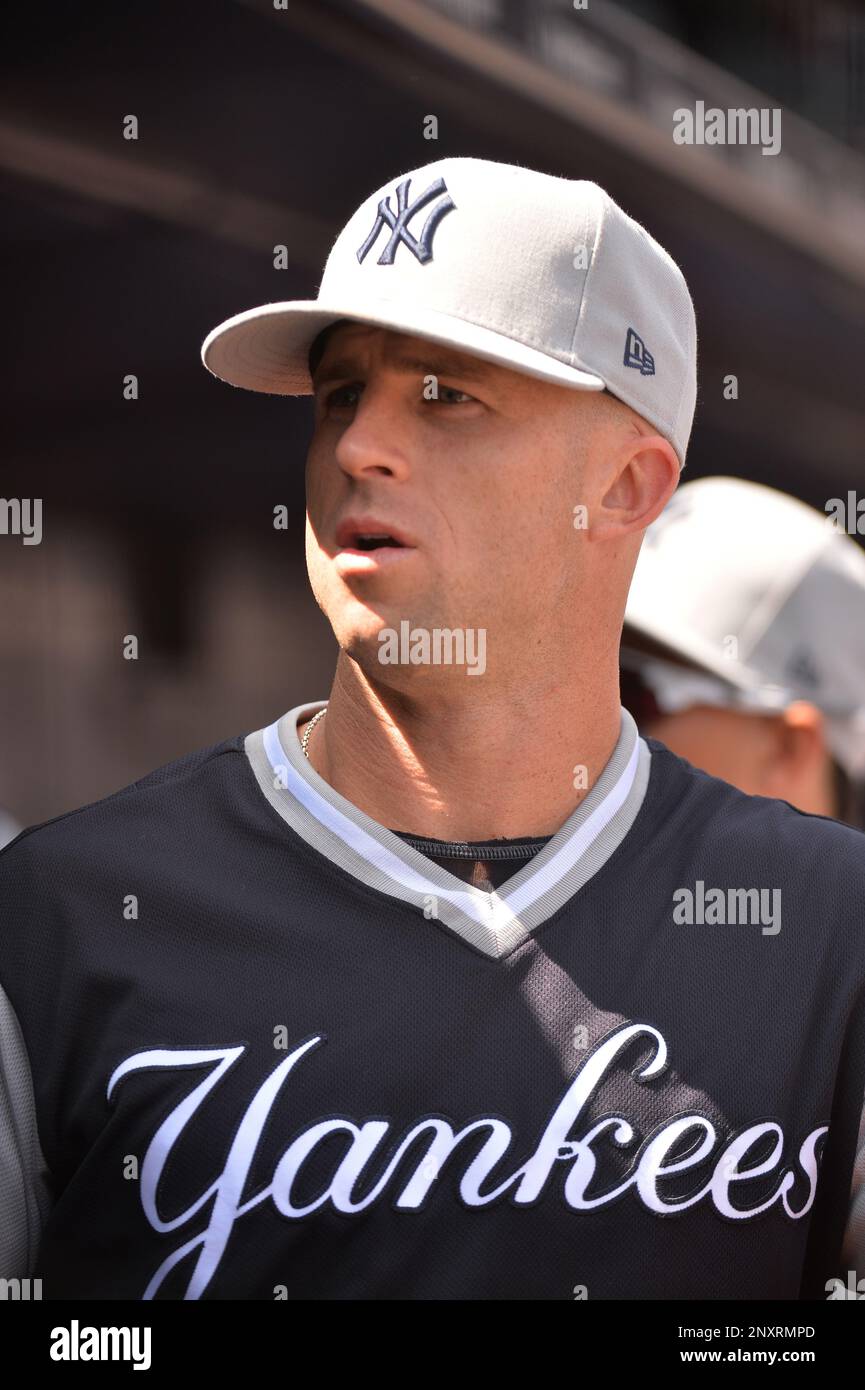 Brett Gardner Uniform - NY Yankees 2015 Game-Used #11 Jersey and