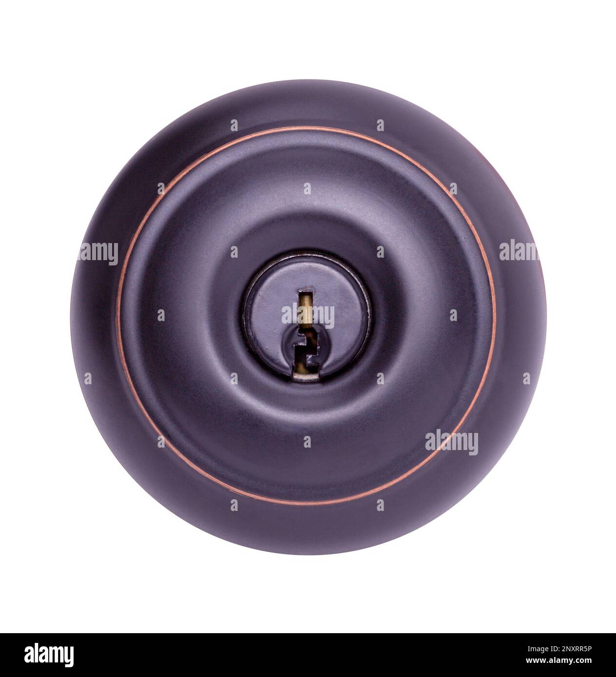 Round door handle cut out hires stock photography and images Alamy