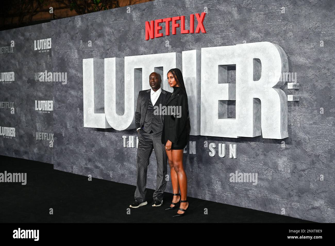 Emilia Boateng Arrives at the Luther: The Fallen Sun - Global Premier