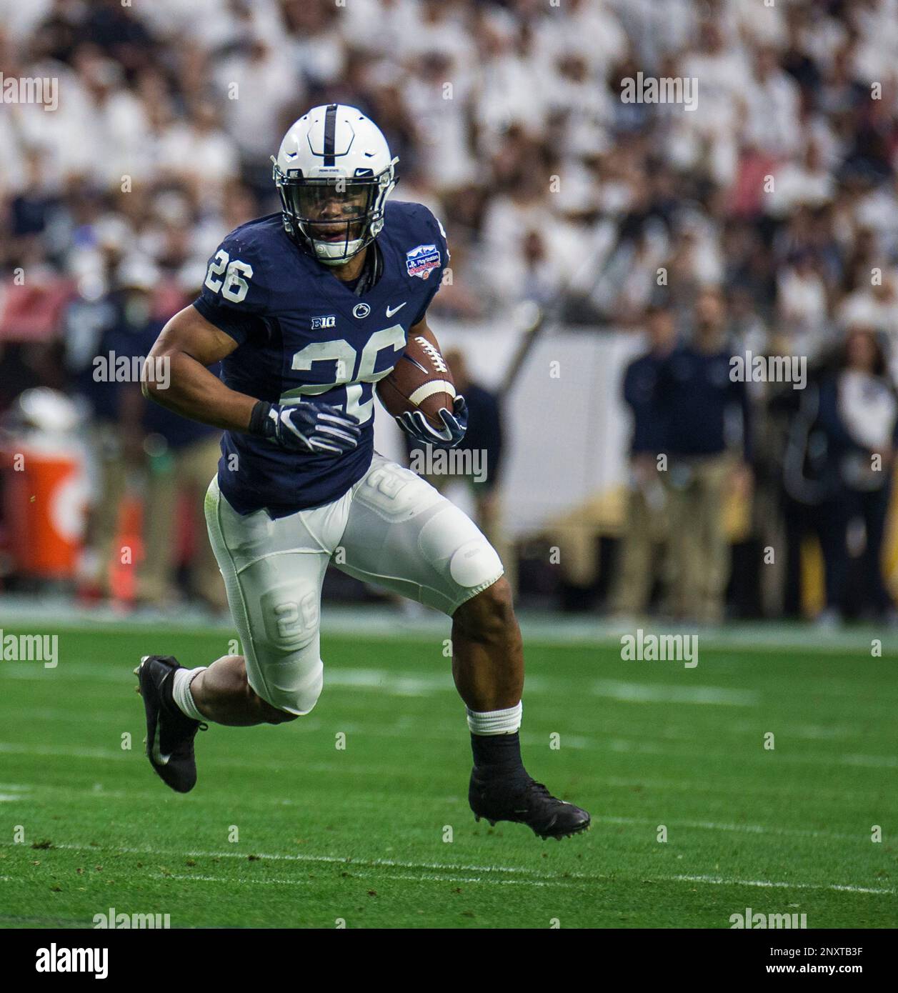 Dec 30 2017 Glendale, AZ U.S.A. Penn State running back Saquon Barkley