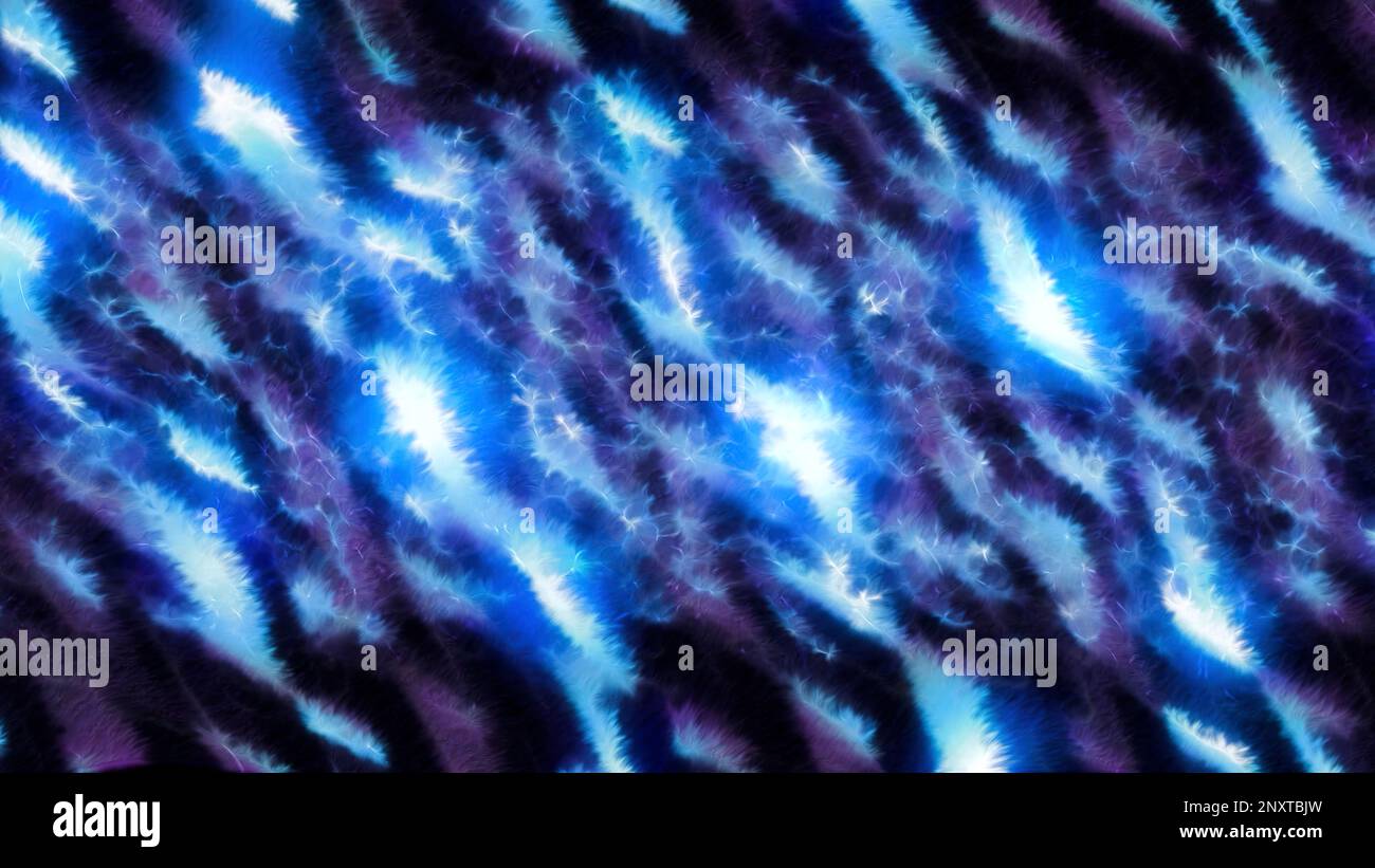 Black background with bright stripes. Motion. White and blue stripes of ...