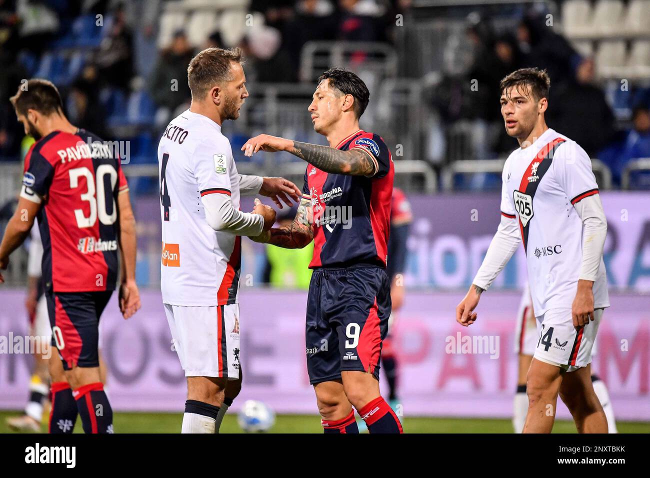 Cagliari, Italy. 08th June, 2023. Gianluca Lapadula of Cagliari Calcio,  Premio Capocannoniere Pablito during Final - Cagliari vs Bari, Italian  soccer Serie B match in Cagliari, Italy, June 08 2023 Credit: Independent