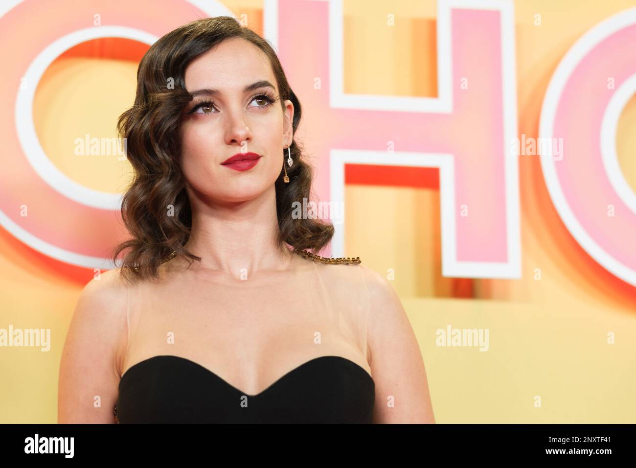 María de Nati attends the photocall of the premiere of the atresmedia TV series "NACHO" at the