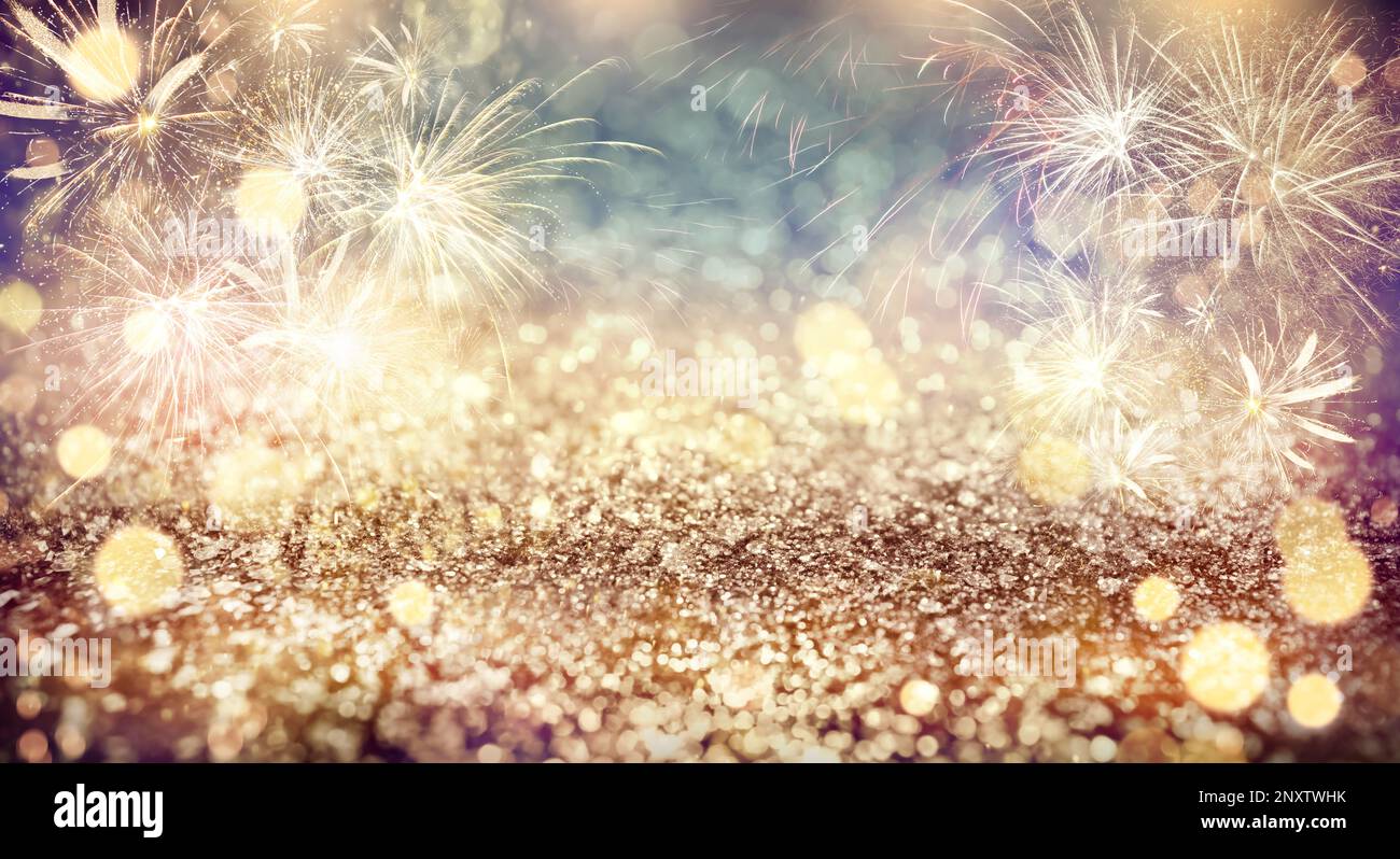 Sparkle gold stars stripes hi-res stock photography and images - Alamy