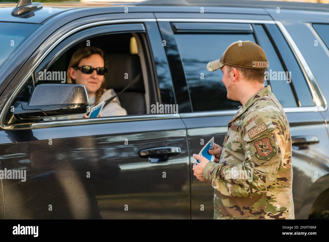 Families of 820th Base Defense Group Airmen and 23d Wing Airmen attend