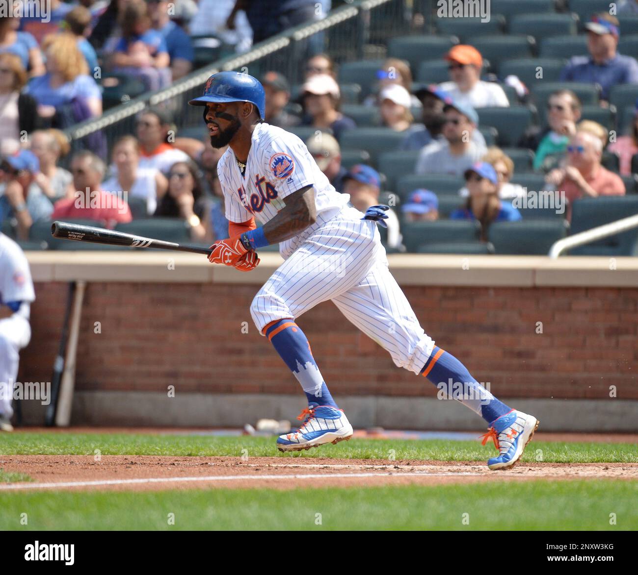 New York Mets Infielder Jose Reyes 7 During Game Against The Cincinnati Reds At Citi Field In New York Mets Infielder Jose Reyes 7 During Game Against The Cincinnati Reds At Citi Field In