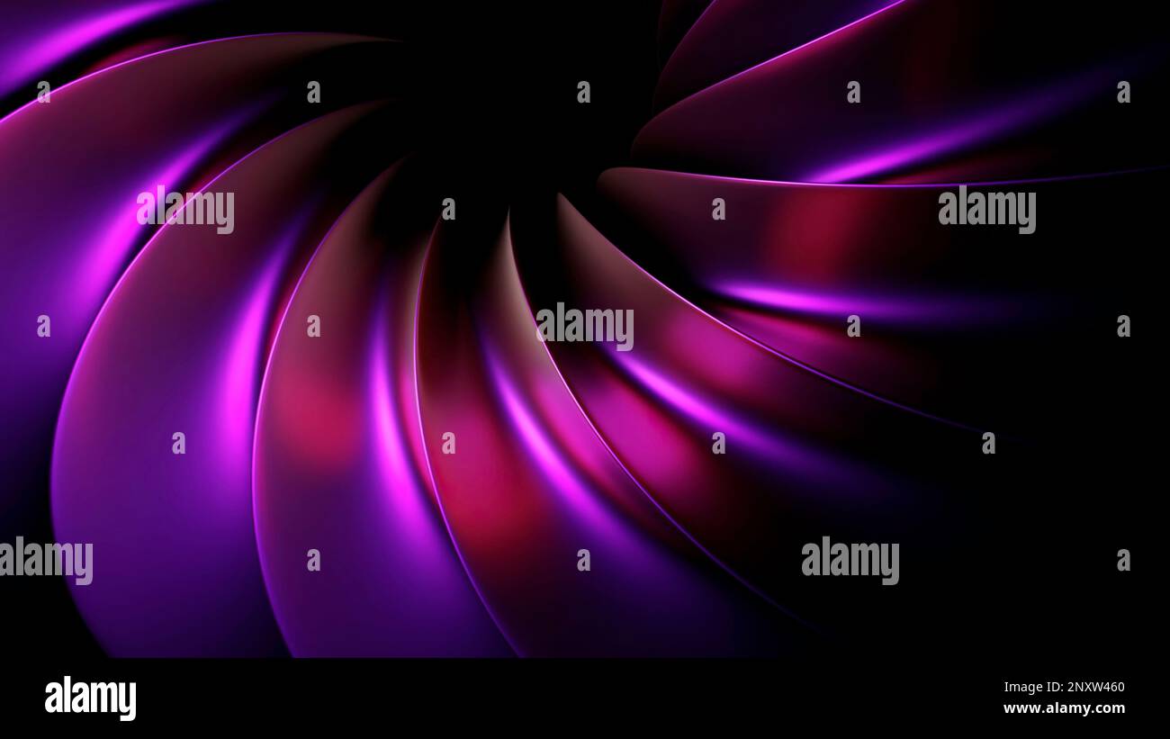 Abstract visualization of rotating gear background. Design. Spinning