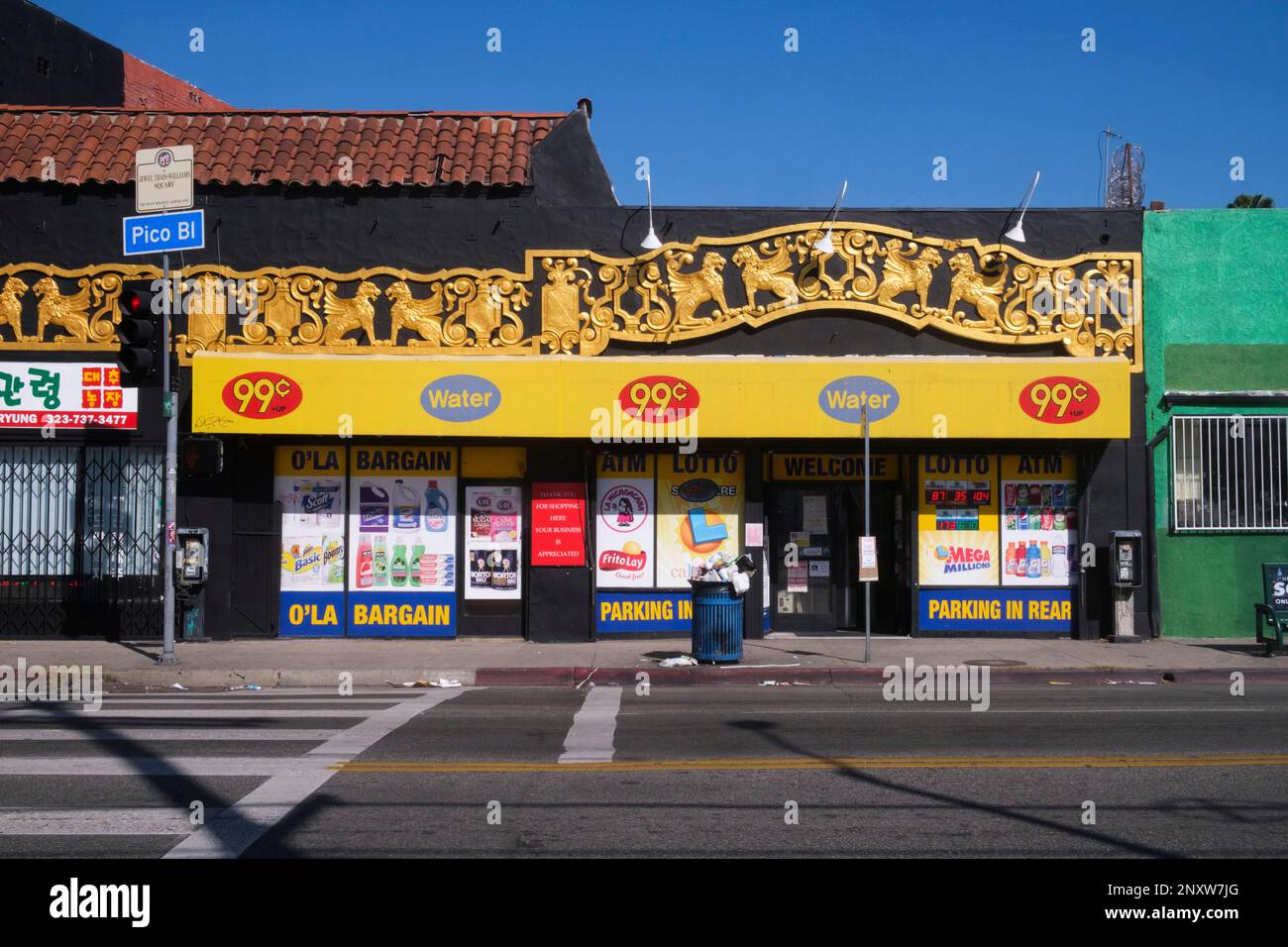 99 cents and up store, Pico Blvd., Los Angeles, California, United