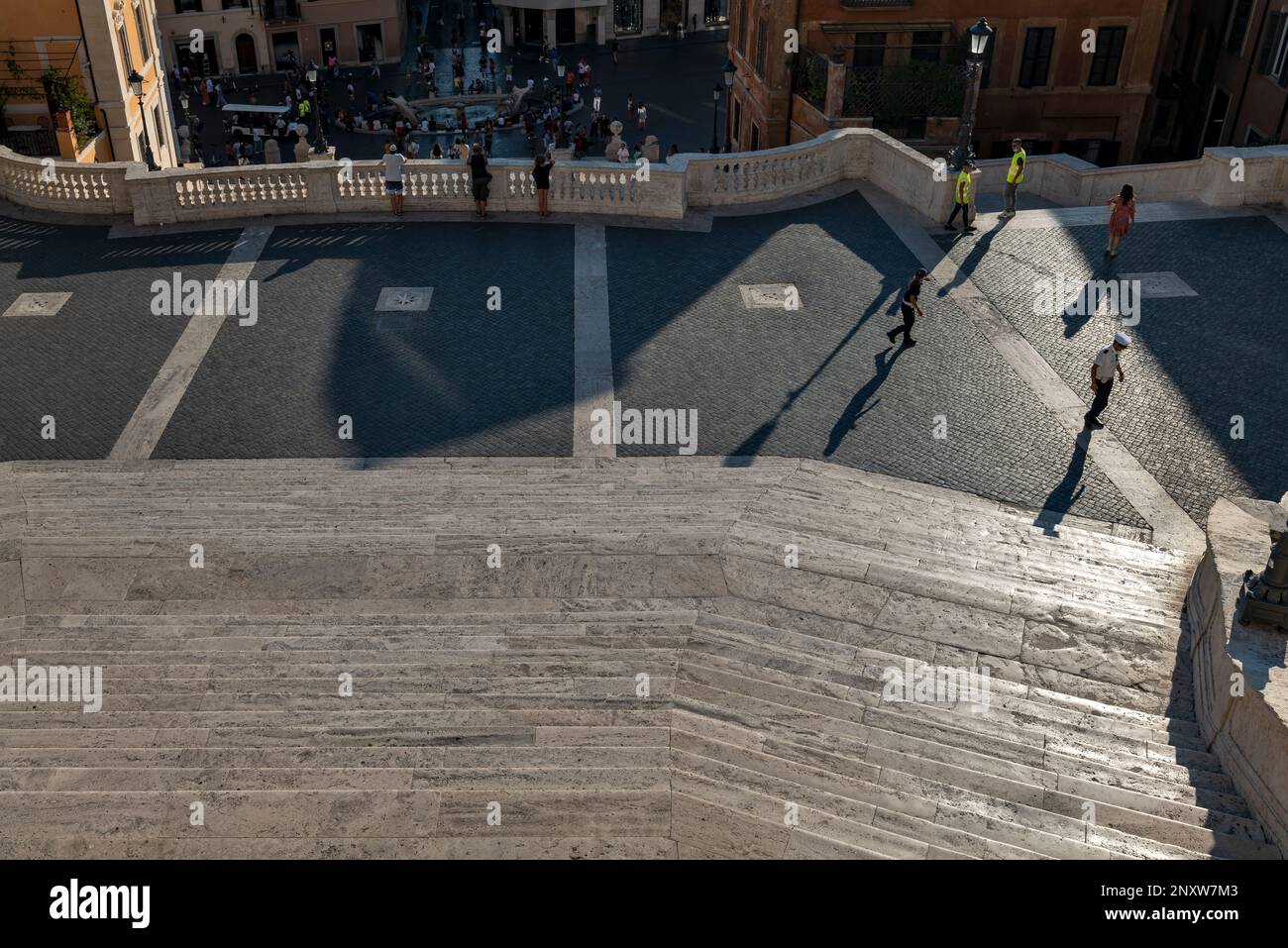 Stone Steps Rome Piazza di Spagna, Spanish steps, Rome, Italy Stock Photo - Alamy