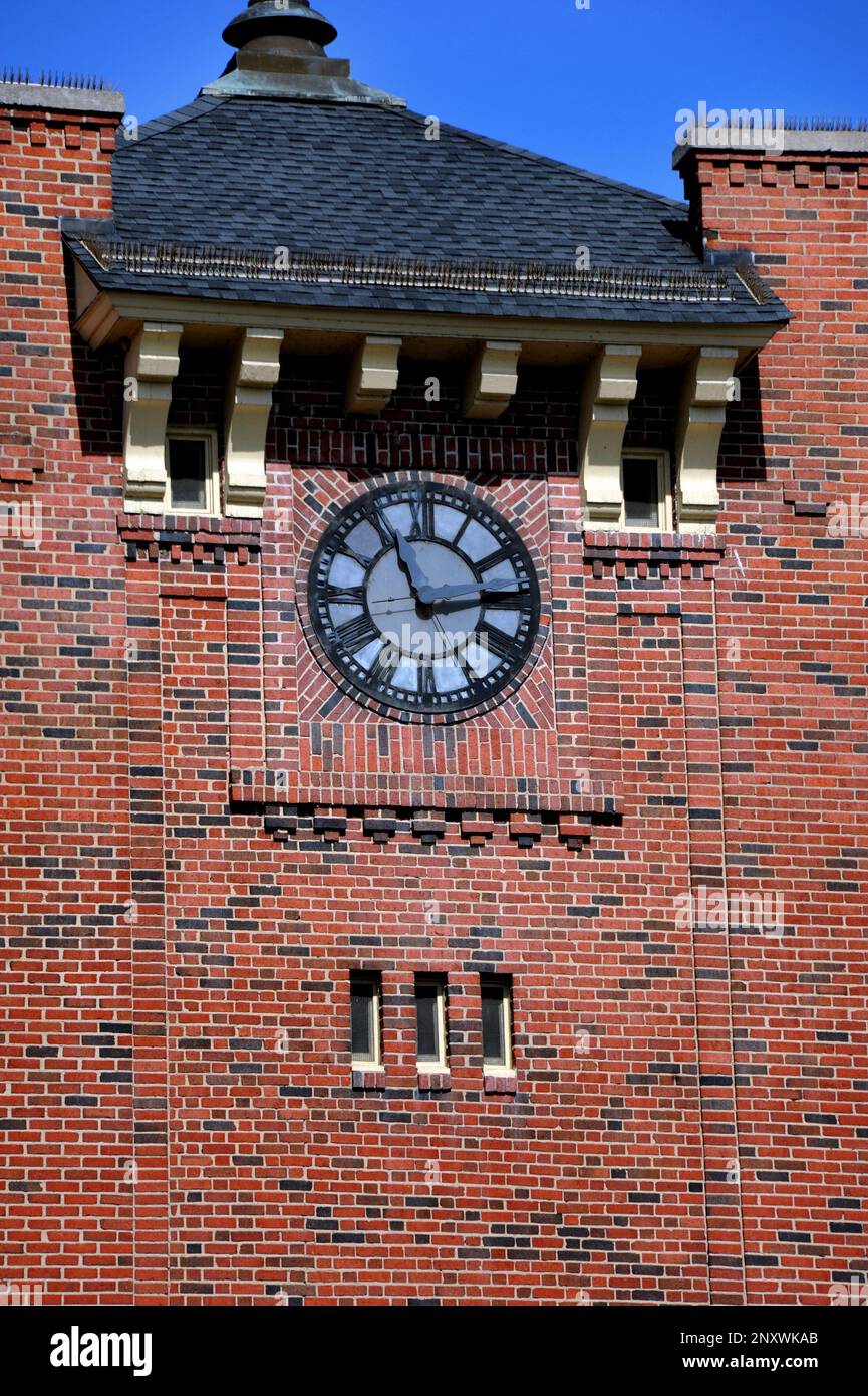 Old clock tower, on the Clinchfield Railroad Depot, Kingsport