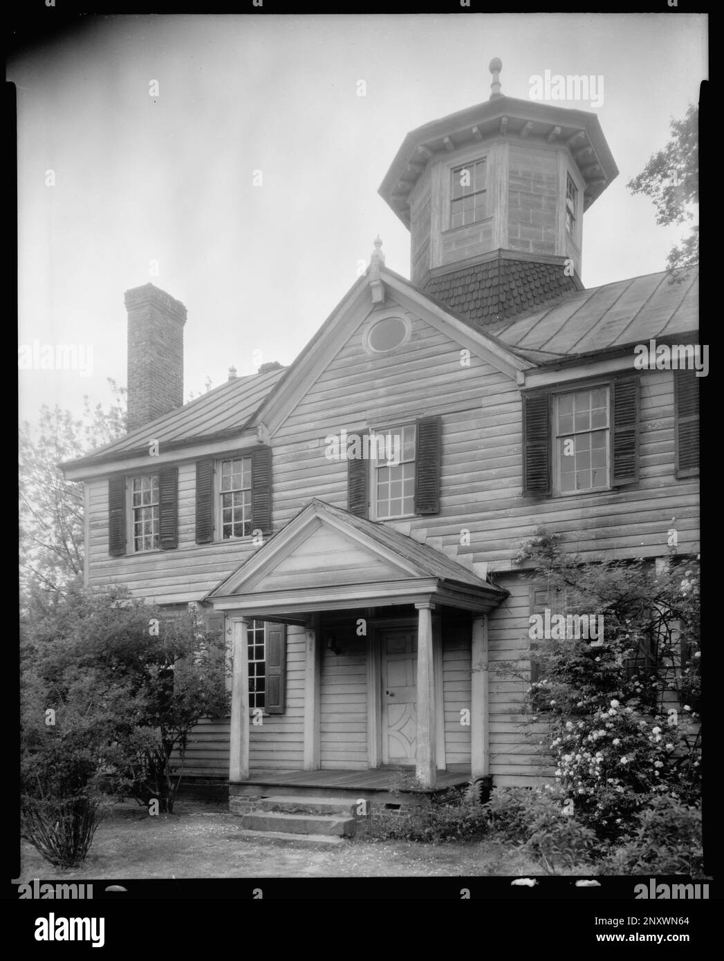 Cupola House, Edenton, Chowan County, North Carolina. Carnegie Survey