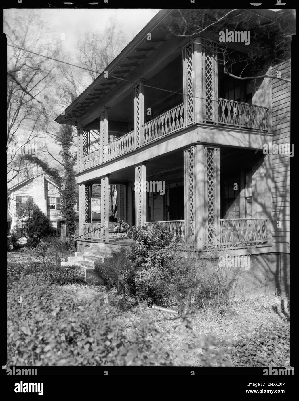 Cicero Barker house, west Innes St., Salisbury, Rowan County, North Carolina. Carnegie Survey of