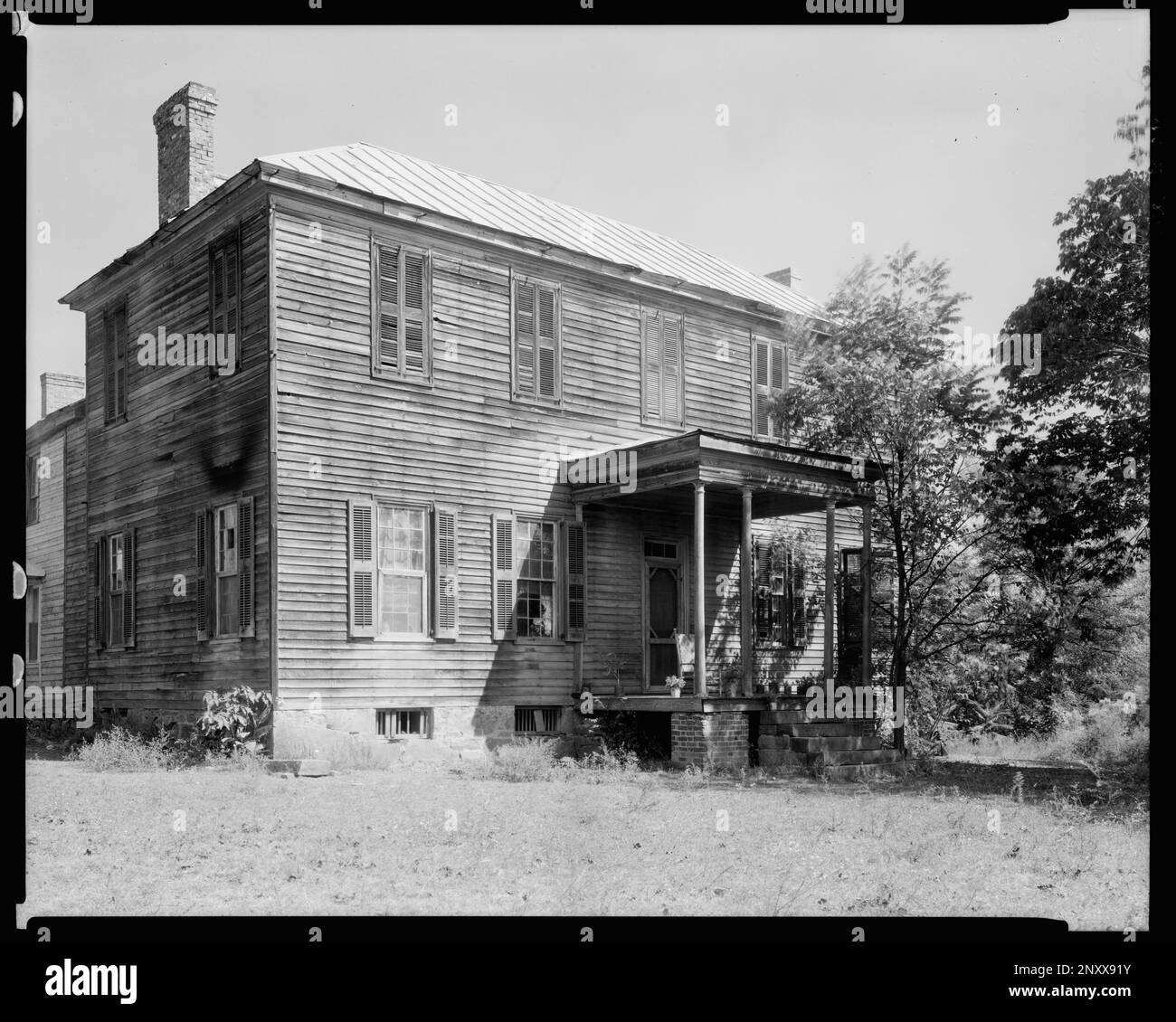 Burton House, Beattie's Ford Plantation, Lincoln County, North Carolina