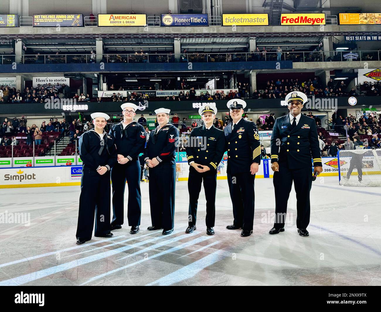 230125NGR6550155 BOISE, Idaho (January 25, 2023) Crewmembers from