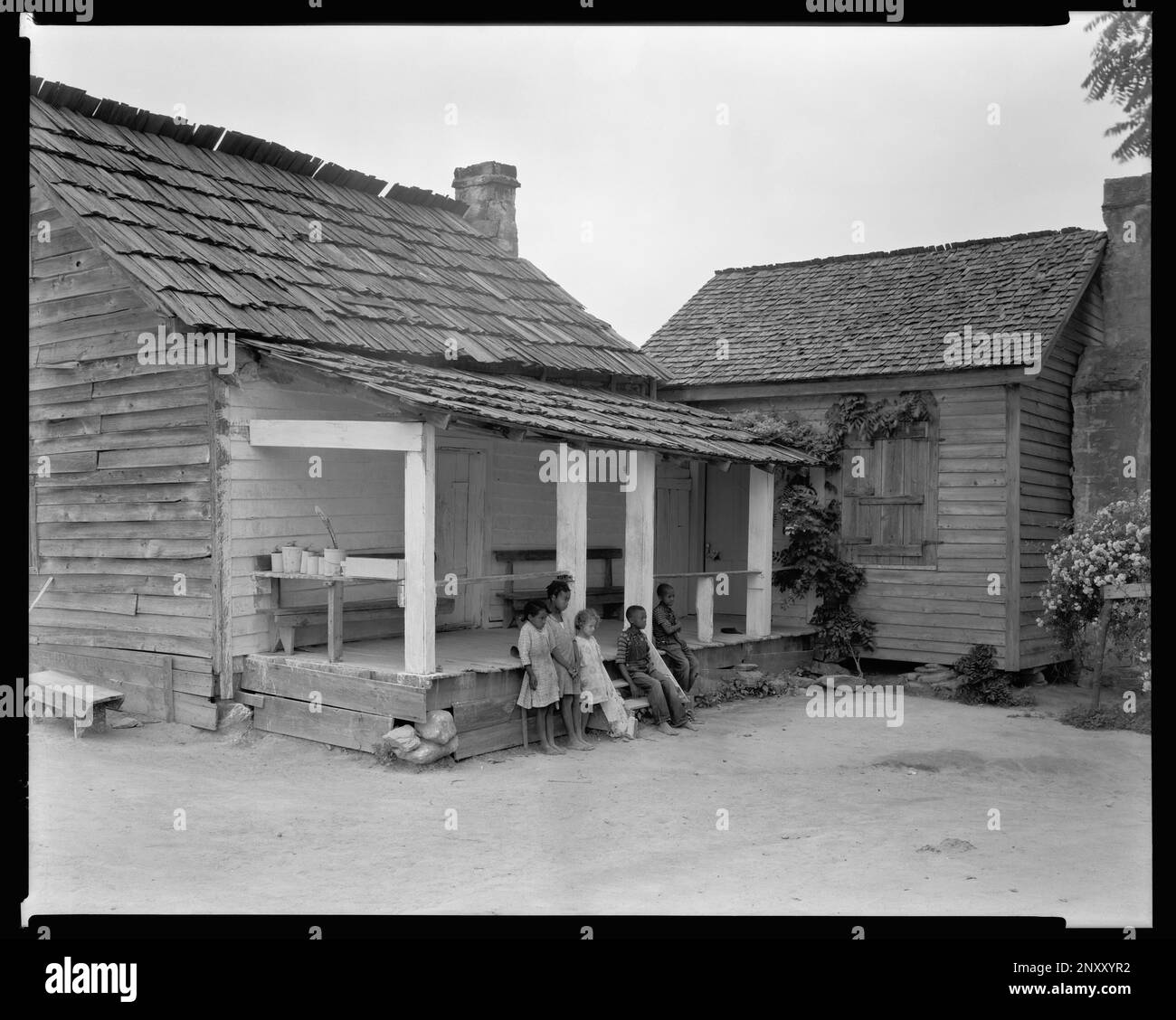 Cascine Cabin, Centerville, Franklin County, North Carolina. Carnegie