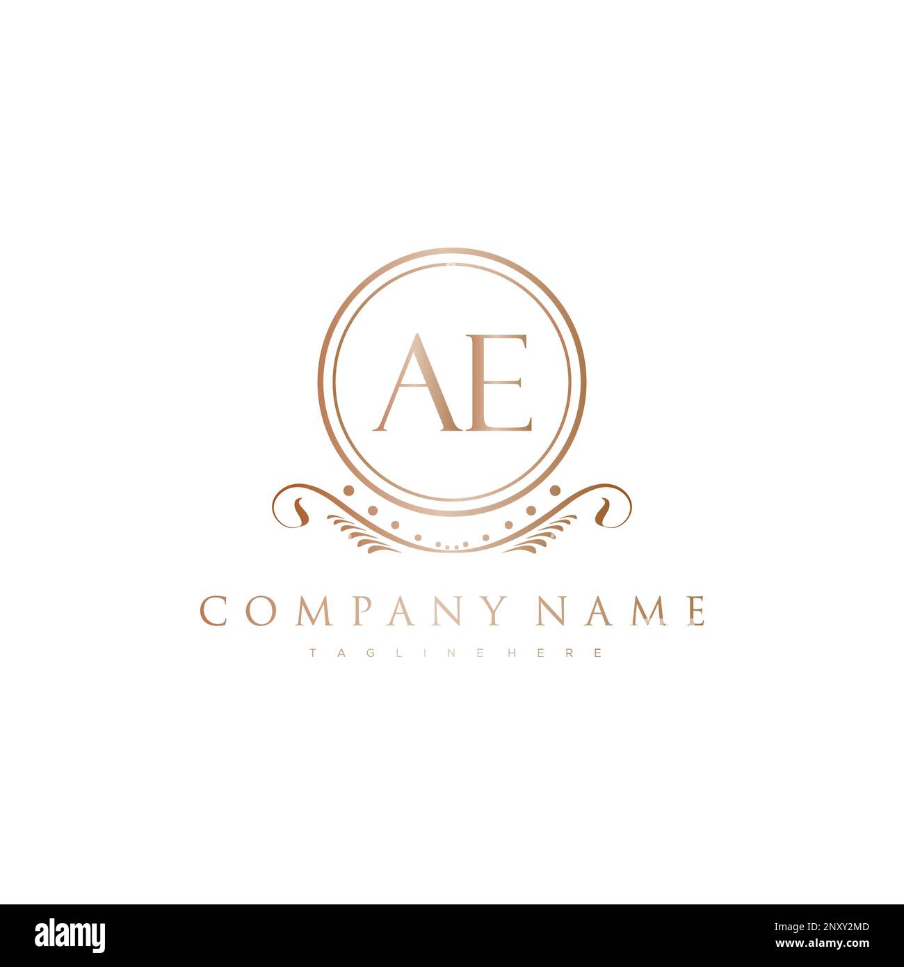 initial logo With Colorful Circle template vector Stock Vector Image ...