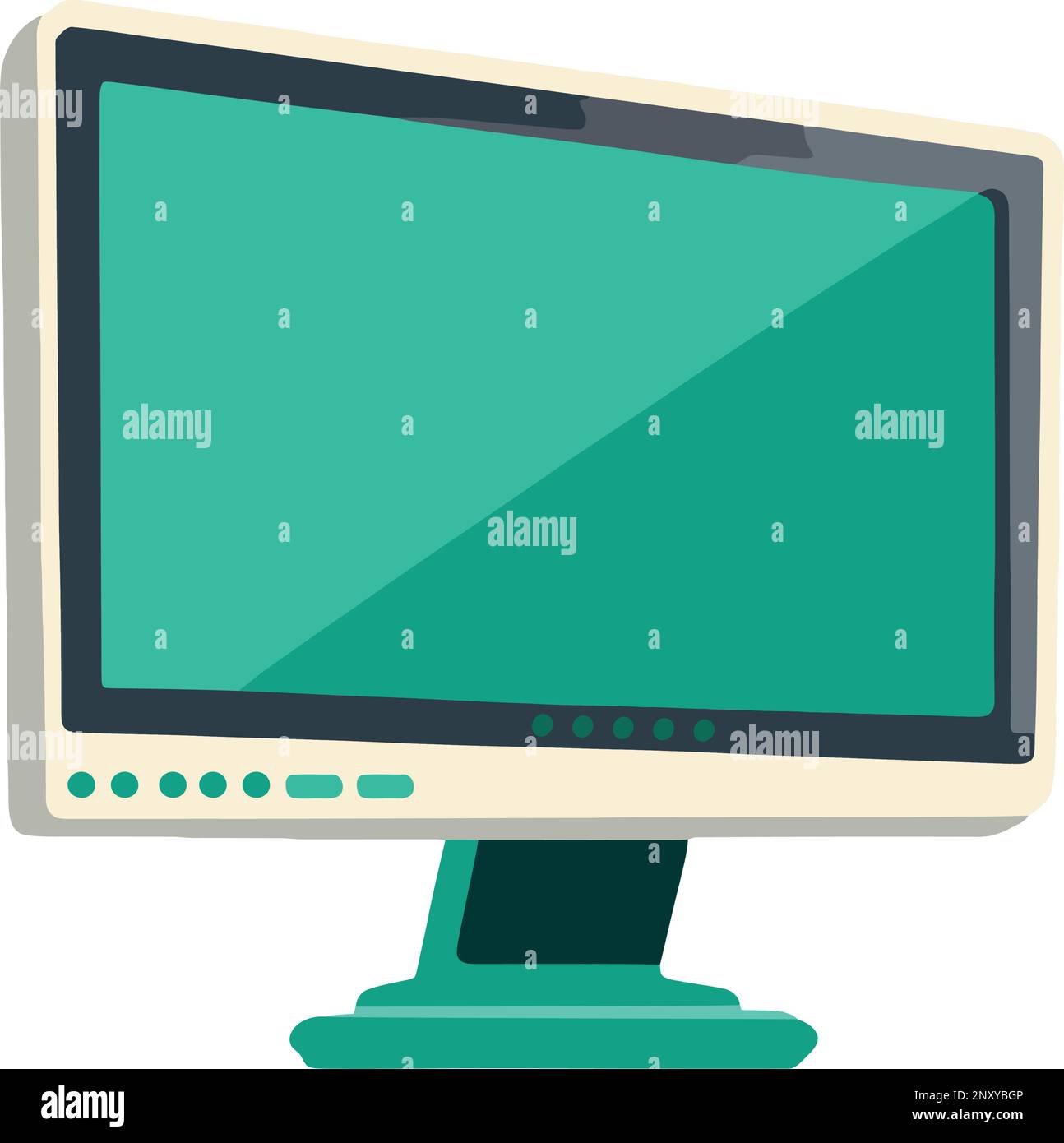 computer desktop device tech Stock Vector Image & Art - Alamy