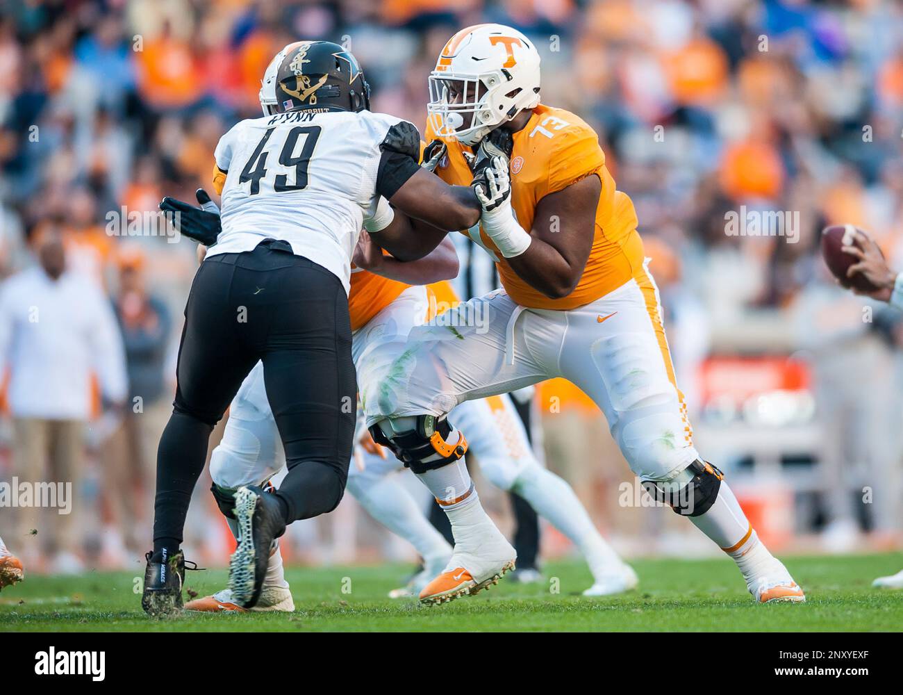 KNOXVILLE, TN NOVEMBER 25 Tennessee Volunteers offensive lineman