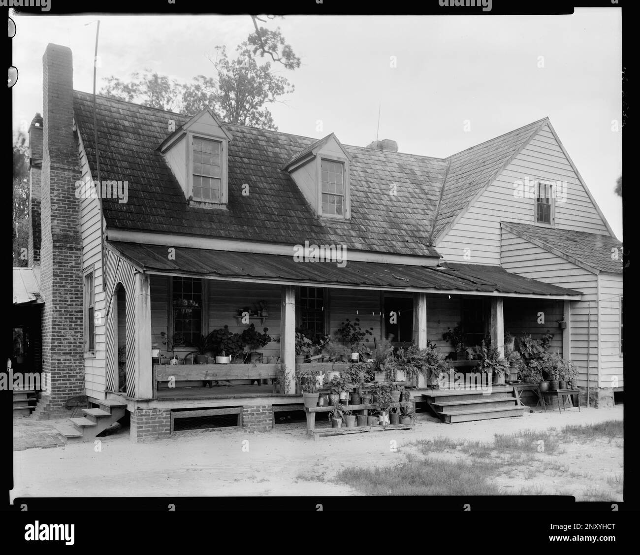 Farm House, Crowell's Cross Rd., Halifax County, North Carolina ...