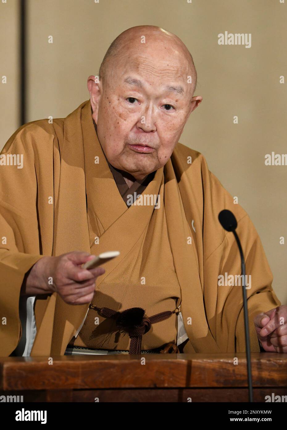 Kodan A professional Kodan-shi, a story-teller Ichiryusai Teisui performs ...