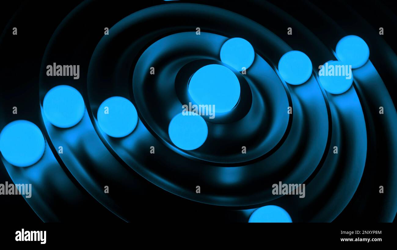 Abstract ring rotating 3d rendering hi-res stock photography and images ...