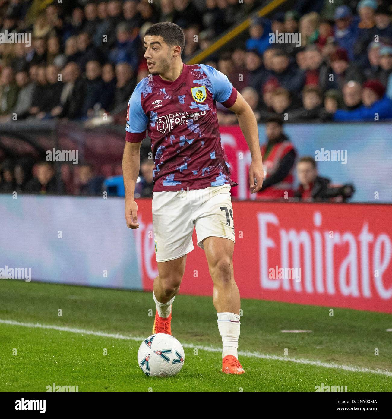 Burnley's Anass Zaroury during the Premier League match at Turf Moor,  Burnley. Picture date: Friday August 11, 2023 Stock Photo - Alamy