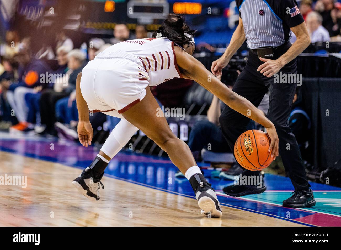 March 1, 2023 Boston College Eagles guard Donta Waggoner (24) saves