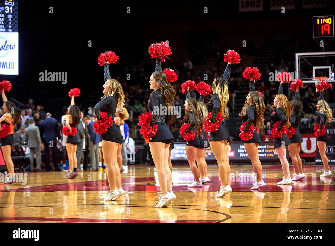 November 24, 2017 Piscataway, New Jersey, U.S. Rutgers' dance team