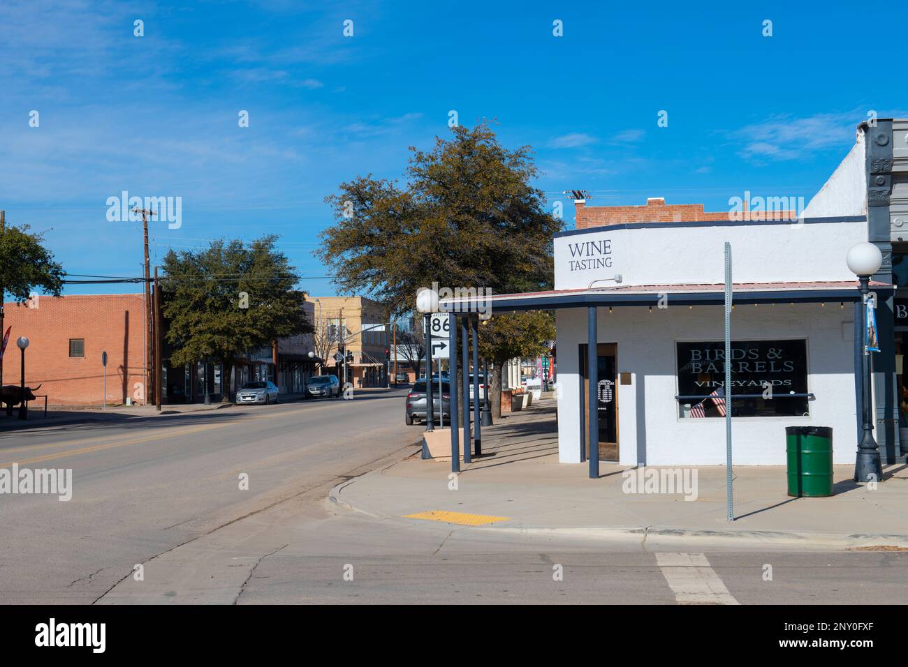 Birds and Barrels Vineyards at 100 N Railroad Avenue in historic city